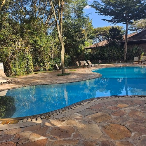 Swimming pool at Mara Simba Lodge