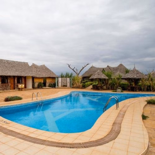 swimming pool at AA lodge